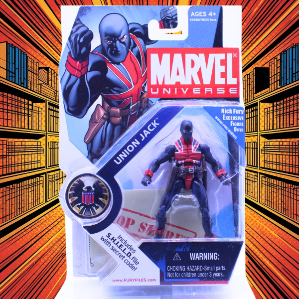 Marvel Universe Union Jack Figur 3.75 Inch Hasbro 2008 | Hoppla-Stuff